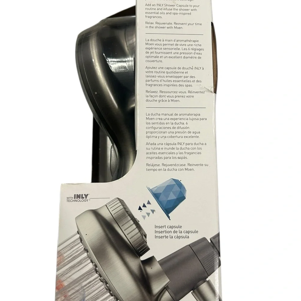 Moen IN208H2SRN Aromatherapy Handshower‎ Spot Resist Brushed Nickel NIB